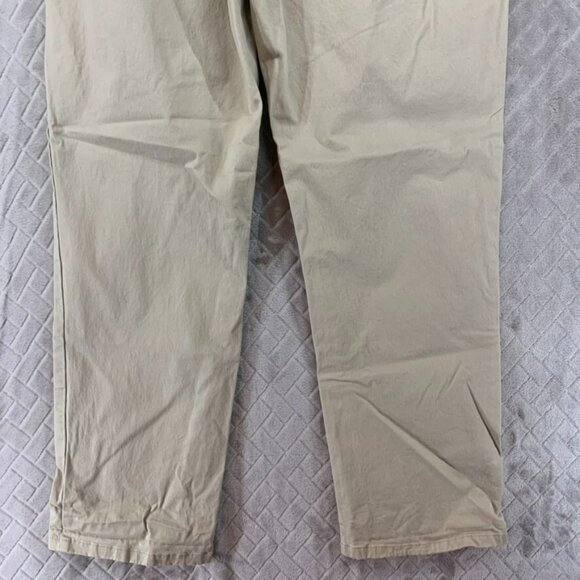 Tommy Hilfiger Womans 14 Chino Pants Beige Skinny Ankle High Rise Stretch - Picture 14 of 15